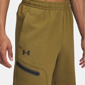 Under Armour UA Unstoppable Fleece Shorts - XL - Marine OD Green